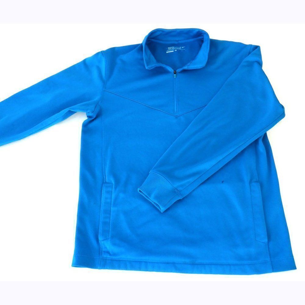 Nike Golf L/S Blue Polo shirt